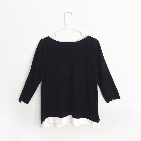 White House Black Market Embroidered Sweater - Picture 3 of 5